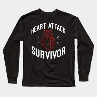 Heart Attack Survivor Long Sleeve T-Shirt